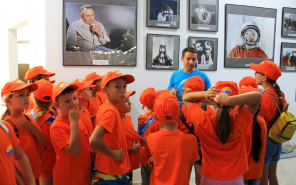 Детский лагерь Юный Нефтяник в Музее Космонавтики!