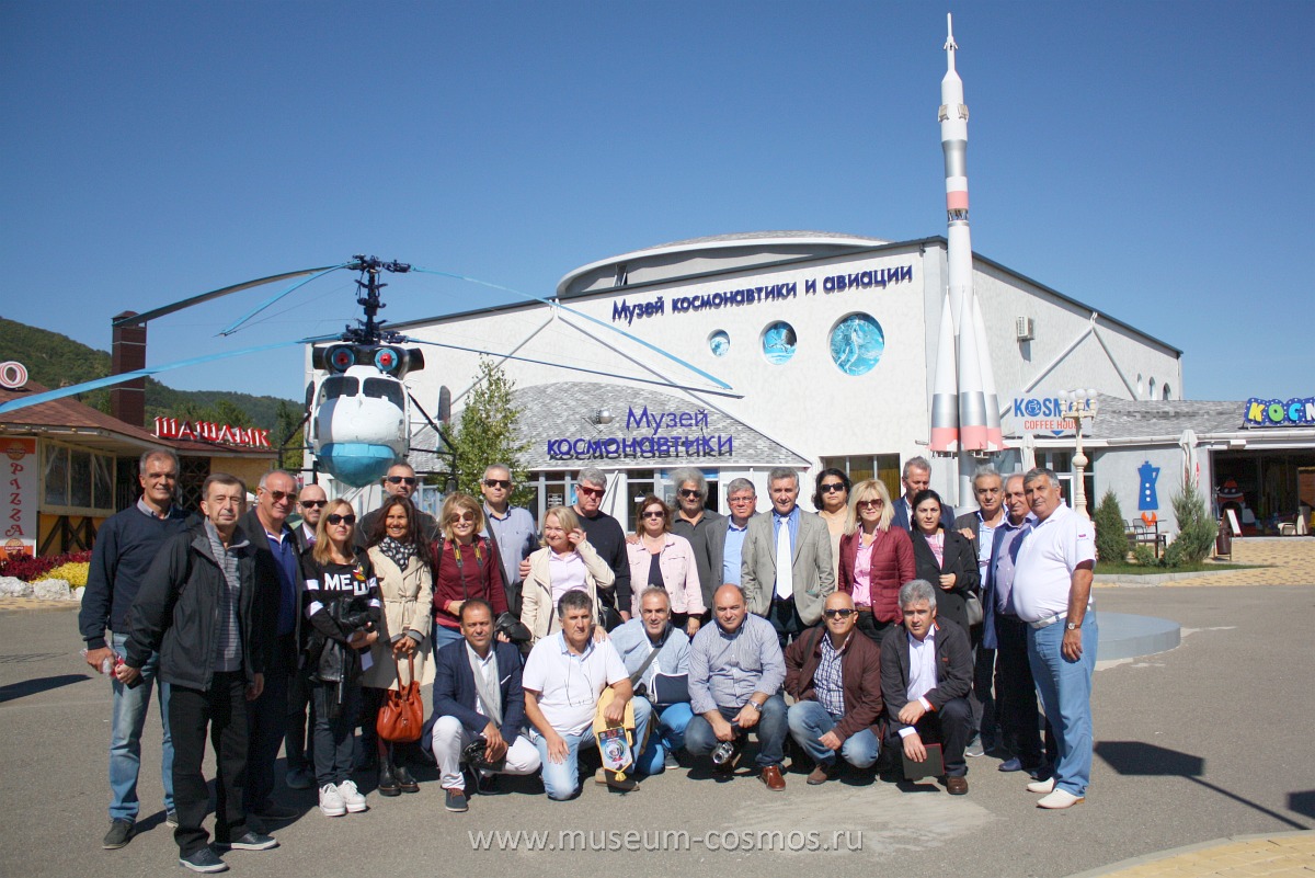 Музей "Космонавтики и авиации" принимает уважаемых гостей из Греции